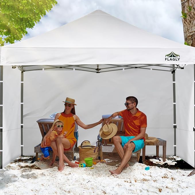 Instant Canopy Sidewalls for 10x10 Pop Up Canopy Tent, 300D Waterproof Material - Image 6