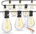 luckystyle 120FT LED Outdoor String Lights by luckystyle
