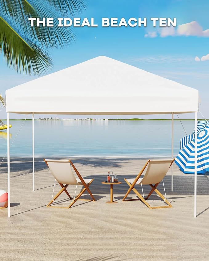 10x10 Pop Up Canopy Tent, Easy Up Canopy - Image 5