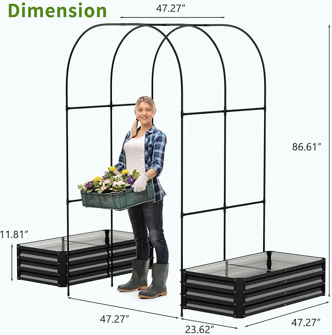 DoCred 3 in 1 Raised Garden Bed - Image 8