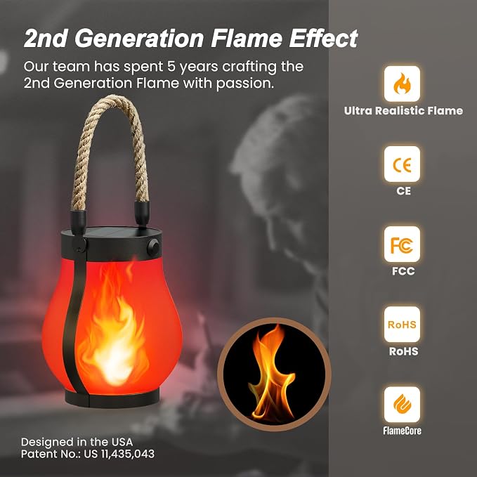 Hompavo Gen2 Solar Lanterns Outdoor - Image 2
