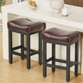 Counter Height Bar Stools Set of 2, 24 Inch Barstools by Raynesys