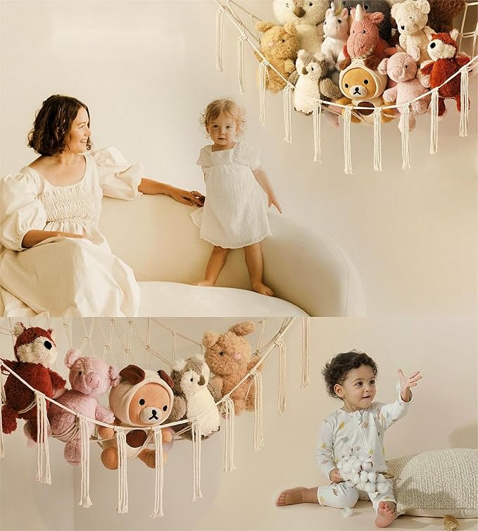 Stuffed Animal Storage Hammock or Net Corner - Image 2