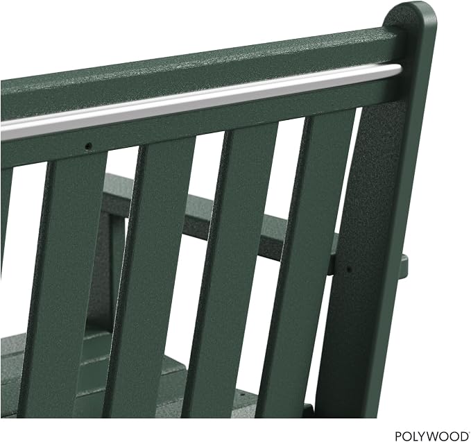 POLYWOOD Vineyard 48" Outdoor Patio Bench - Image 7
