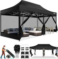 COBIZI 10x20 Canopy Tent, Heavy Duty Pop up Canopy by COBIZI