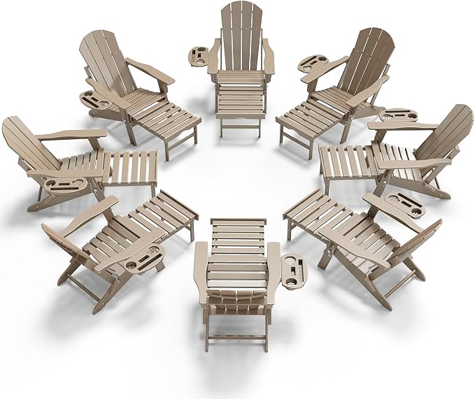 Adjustable Adirondack Chair by NAVINE
