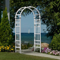 Athens 39"W x 81"H Vinyl Arbor by Vita