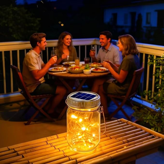 Cooo 12 Pack Gifts for Him Her Solar Lanterns Outdoor Waterproof Upgraded - Image 5