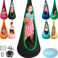 Kids Pod Swing Seat, Max 300 Lbs, Child Sensory Swing Chair Indoor & Outdoor by HiChrote