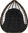Thicken Egg Chair Cushion Replacement, Outdoor Hammock Swing Cushions by BCKNT
