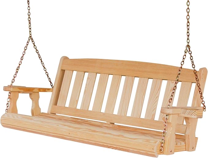 Amish Casual Heavy Duty 800 Lb Mission Treated Porch Swing by AmishCasual