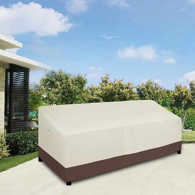 Easy-Going Waterproof Outdoor Couch Cover, Heavy Duty 3-Seater Patio Sofa Cover - Image 2