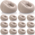 Realspring Inflatable Bean Bag Chairs Outdoor Blow up Camping Chairs Inflatable by Realspring