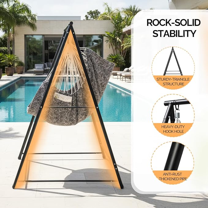 ONCLOUD Hammock Chair with Stand - Image 3