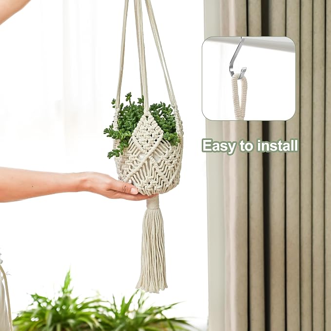 Hanging Planter with Patterns - Image 6