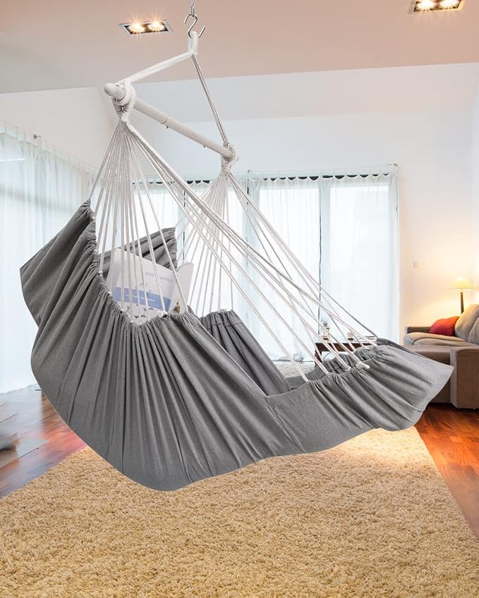 ADVOKAIR Hanging Hammock Chair Large Swing Chair - Image 2