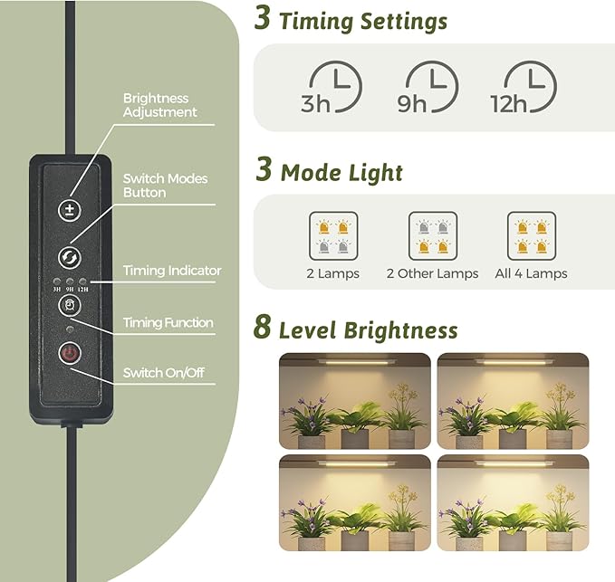 Plant Stand Indoor with Grow Light 14 tiers Large Plant Shelf - Image 3