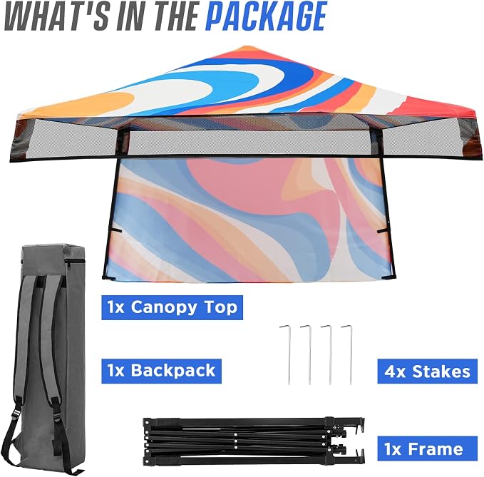 EAGLE PEAK 8x8 Pop Up Canopy Tent - Image 8