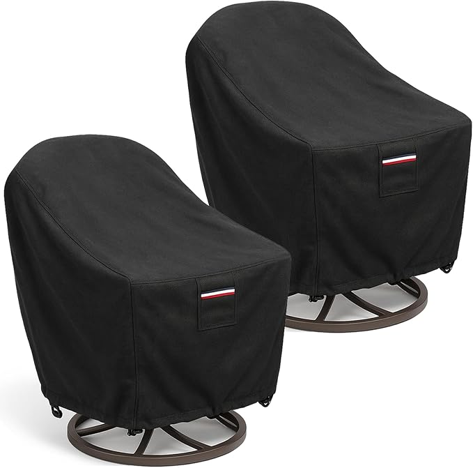 Waterproof Patio Chair Covers, 28W x 33D x 36H inches Heavy Duty Outdoor by Unknown