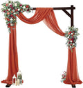 7.3FT Wooden Wedding Arch Stand Square Wood Arch Wedding Arbor by THORISE