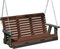 Poly Lumber Wood 5FT Porch Swing Amish Craftsmandship Made in USA HDPE by Unknown