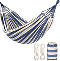 Camping Hammocks for Backyard Hanging Sturdy Garden Comfortable Fabric Hammock by LIEVIM