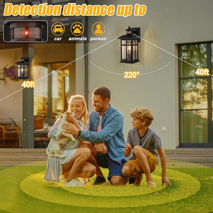 Outdoor Wall Light Motion Sensor - Image 4