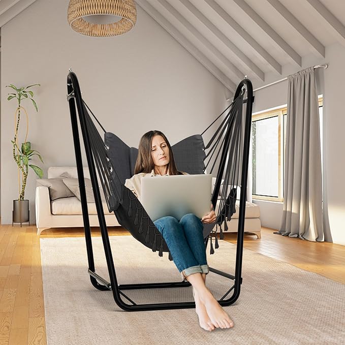 Unique U-Shaped Hammock Chair - Image 5