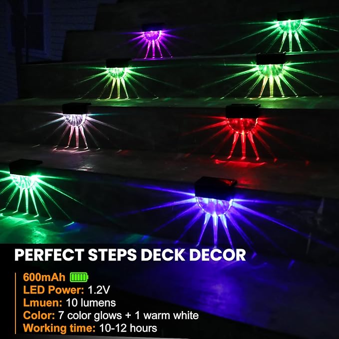 Solar Deck Lights Outdoor - Image 4
