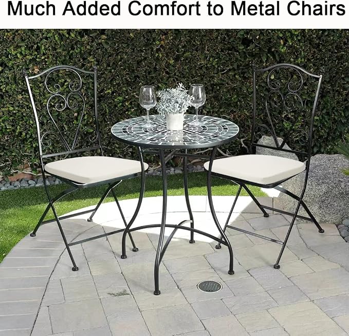 BUYUE 14" Metal Chair Cushions - Image 5