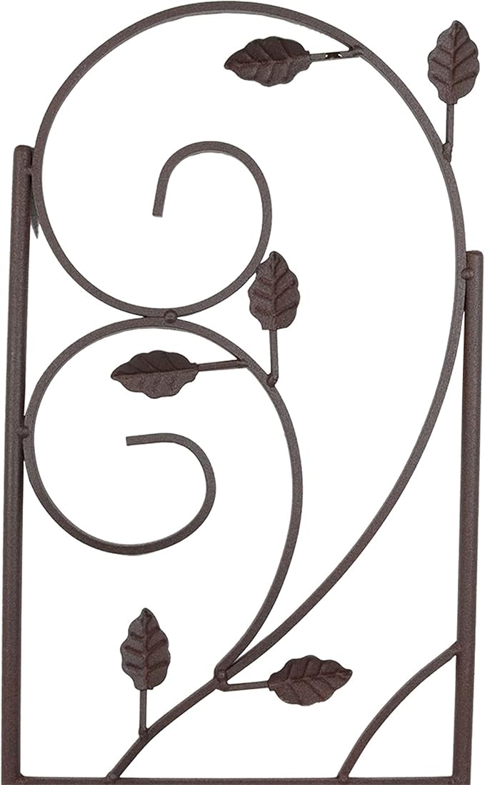 Sunnydaze 32-Inch Rustic Plant Design Outdoor Garden Trellis - Image 9