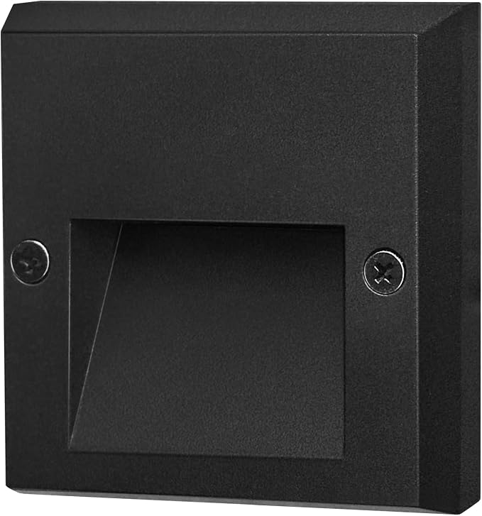 GKOLED 6-Pack Slim Square Low Voltage Deck Post Lights, Outdoor Step Lights - Image 7