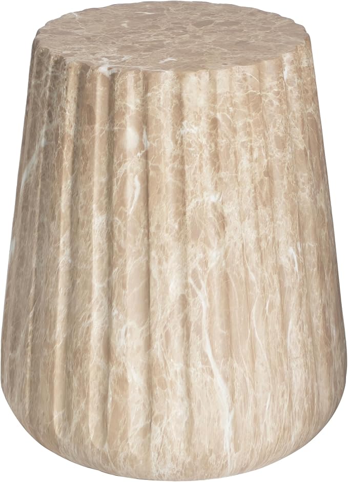 Christopher Knight Home Jayme 18.25" H Lightweight Concrete End Table, Outdoor - Image 6