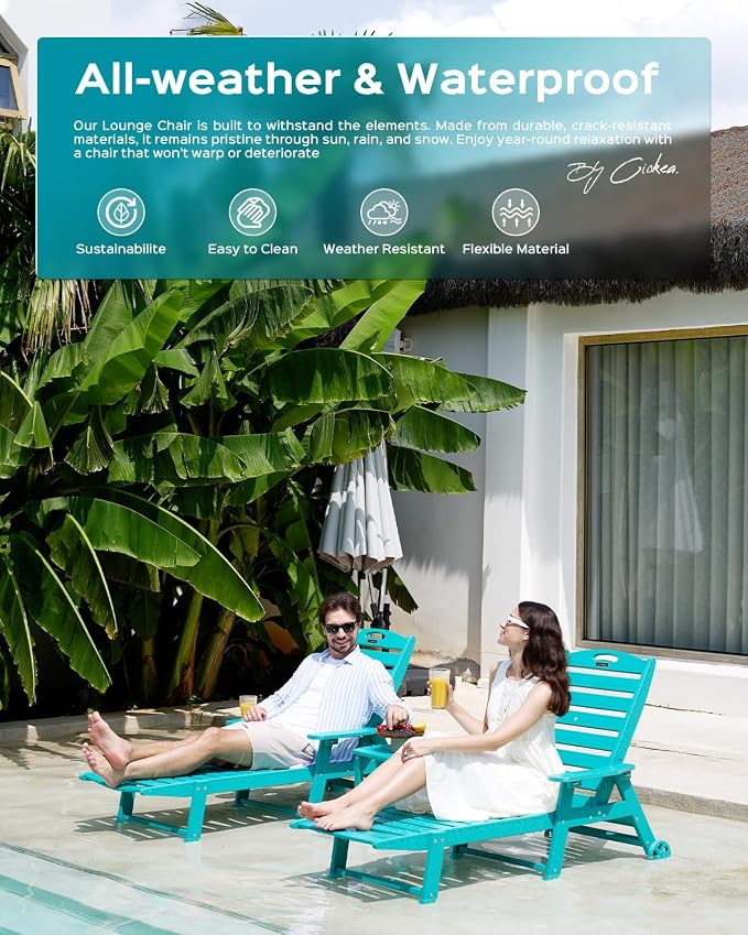 Lounge Chair Outdoor, Oversized Chaise Lounge Chair - Image 8