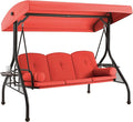 GYUTEI 3-Seat Outdoor Patio Swing by GYUTEI