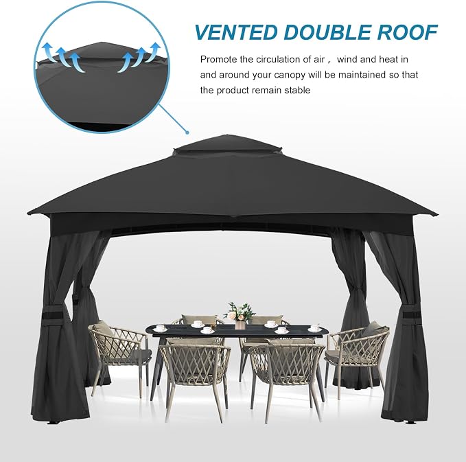 MASTERCANOPY Outdoor Patio Gazebo - Image 6