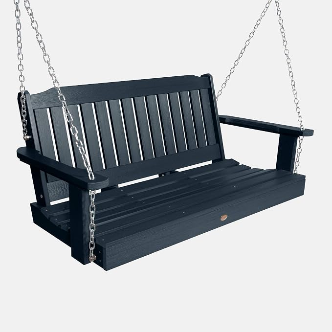 Highwood Lehigh Porch Swing, 4 Feet, Federal Blue by highwood