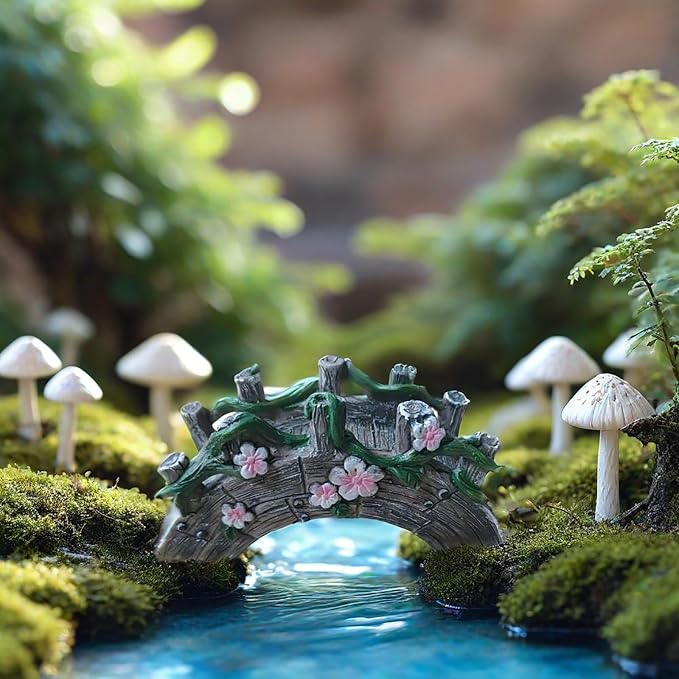 MUAMAX Fairy Garden Bridge Mini Bridge - Image 3