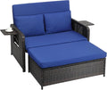 VINGLI Patio Daybed, Wicker Outdoor Daybed by VINGLI