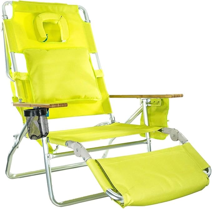Ostrich The Deluxe 3N1 Lightweight Lawn Beach Reclining Lounge Chair - Image 8