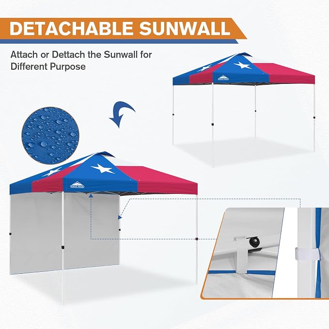 EAGLE PEAK Commercial Canopy 10x10 Pop Up Canopy Tent - Image 7
