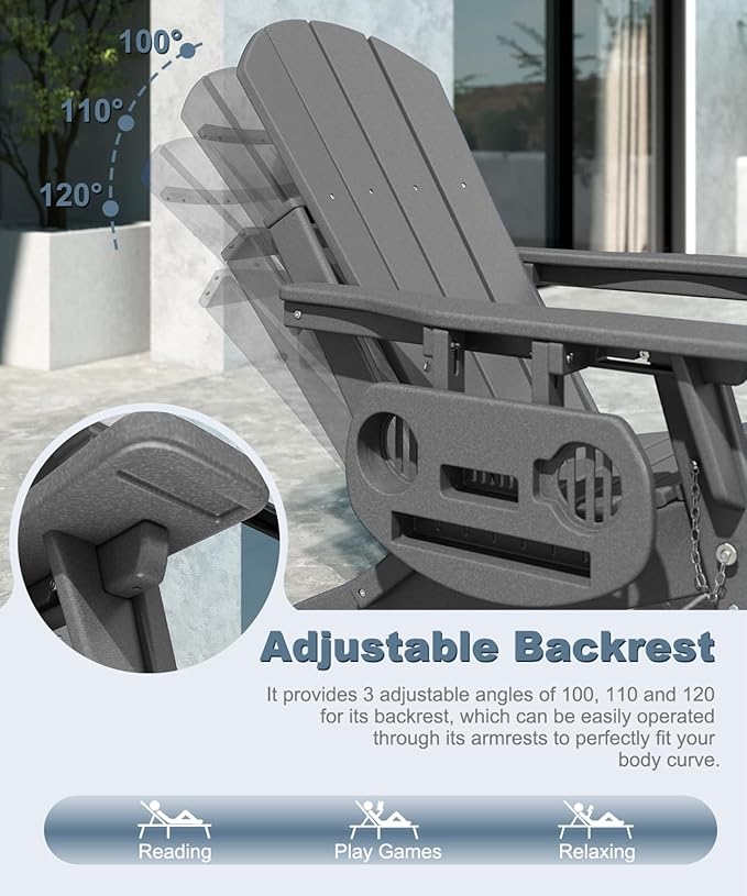 Adjustable Adirondack Chair - Image 5