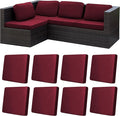 8Pcs Stretch Patio Cushion Covers, Outdoor Couch Covers Replacement, Outdoor by BIETYONE