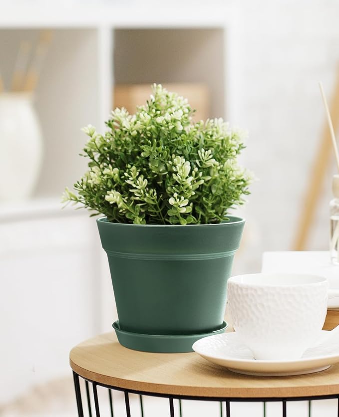 homenote Plant Pots, 7.5 Inch Flower Pots - Image 6