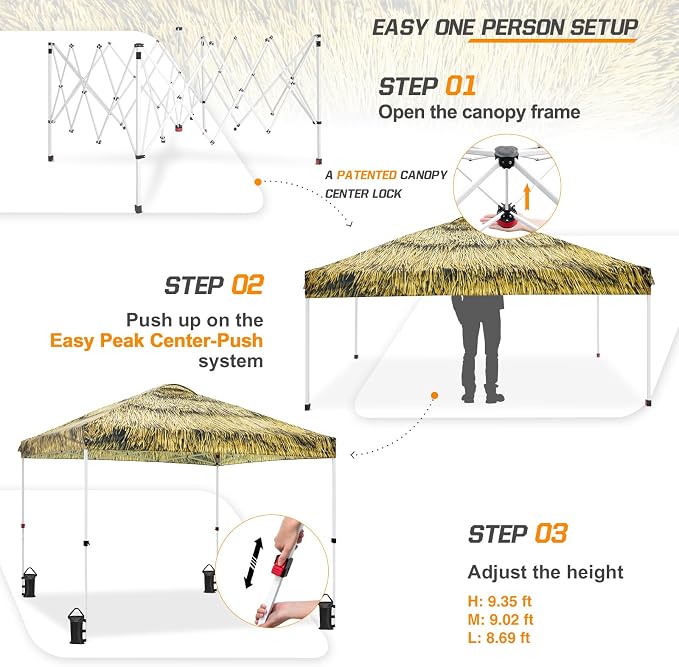 EAGLE PEAK Pop Up Canopy Tent - Image 2