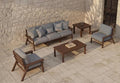 7 Piece Patio Conversation Sets, Outdoor Couch by PatioKingdom