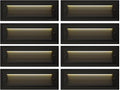 9 Inch Low Voltage Step Lights Outdoor, 12V 5W LED Landscape Stair Lights by Unknown