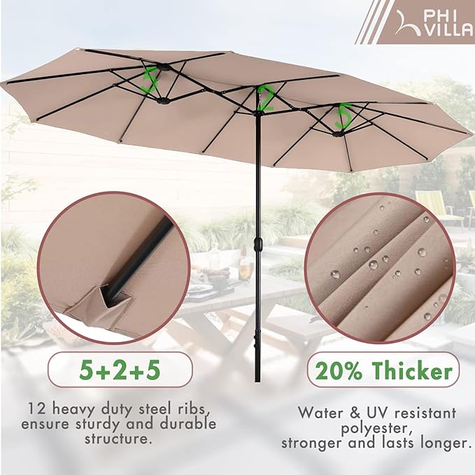 PHI VILLA 7 Piece Outdoor Dining Set - Image 6