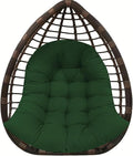 Thicken Egg Chair Cushion Replacement, Outdoor Hammock Swing Cushions by BCKNT
