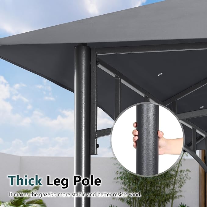 MASTERCANOPY Outdoor Garden Gazebo - Image 9
